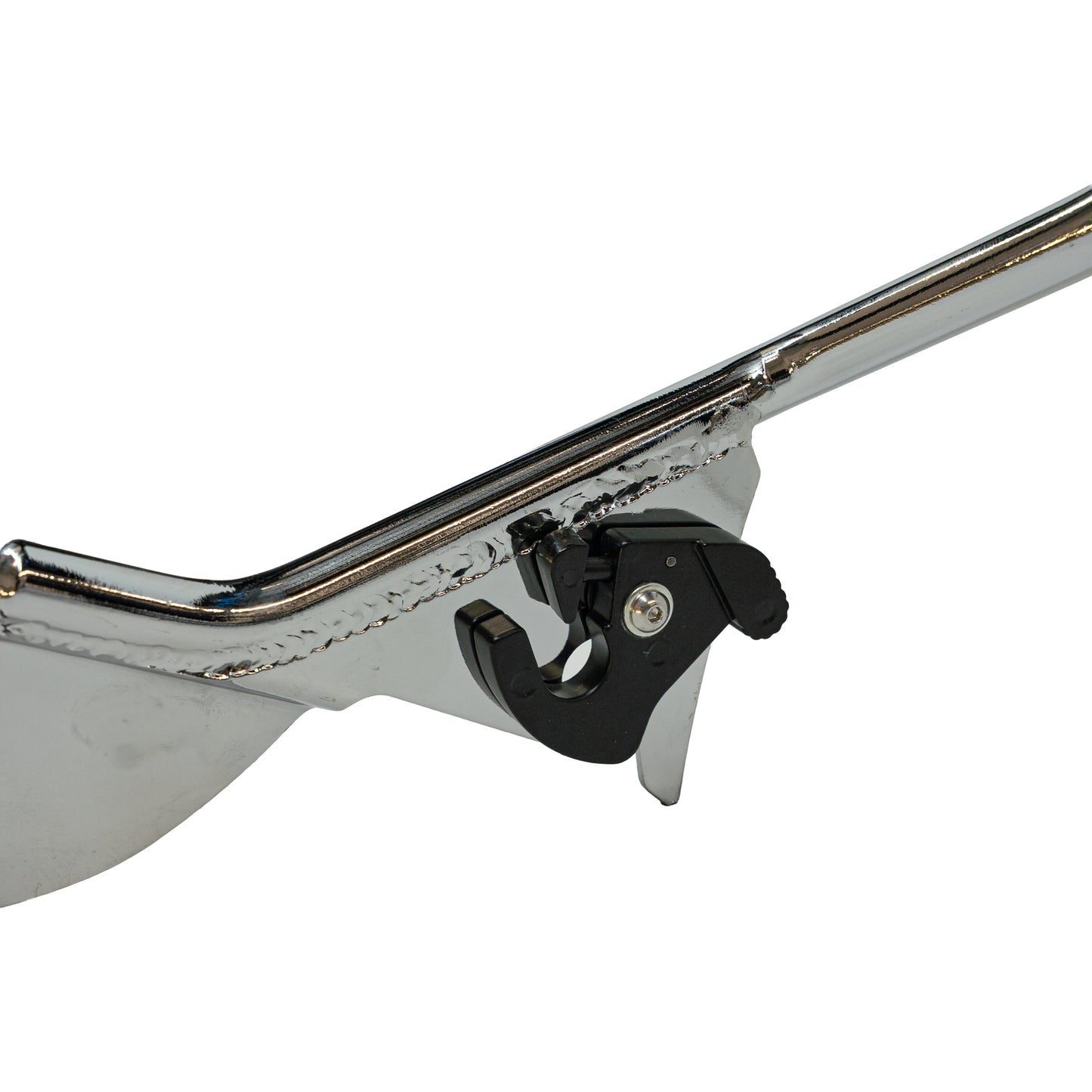 Quick Attach Backrest Touring 09+ (Silver)