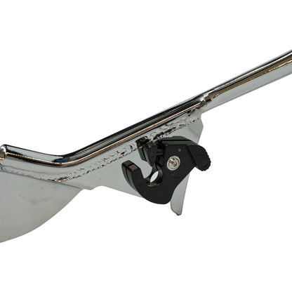 Quick Attach Backrest Touring 09+ (Silver)